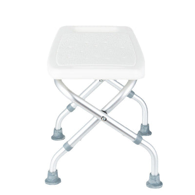 Foldable Shower Chair Height Adjustable Medical Bath Seat Bathroom Safety Assist