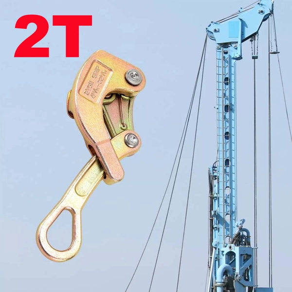 Cable Grip Wire Gripper Steel Cable Puller Tool for Wire Rope,Pulling 4408 Lbs