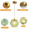 Pendant Light Vintage Light Fixtures With Glass Lampshade Modern Chandelier Lamp
