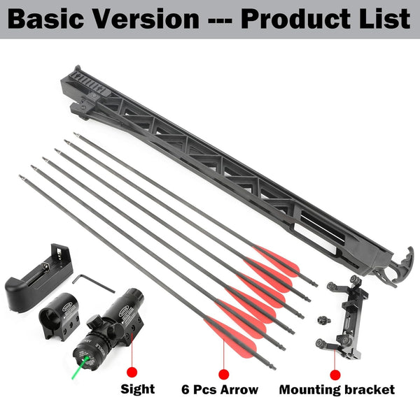 Archery Rapid Bow Shooter 6 Arrow Launcher Orbital Tool Compound Recurve Bow AU