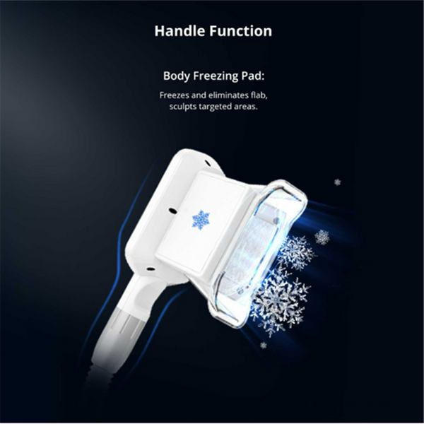 2 Handles Body Cellulite Burning Cooling Fat Freeze Slimming Machine Shaping
