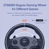 PXN V9 Driving Race Game Steering Wheel Brake Pedal for PC/PS3/PS4/SWITCH AU