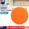 AR500 Steel Target Combo 8" Gong Target Outdoor Hanging Steel Shooting Targets