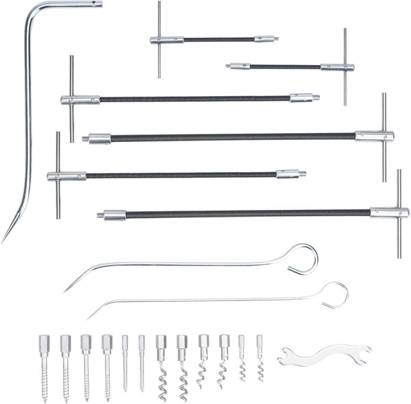 23pcs Packing Extractor Pump Packing Puller Set Stainless Steel Packing Tool Set