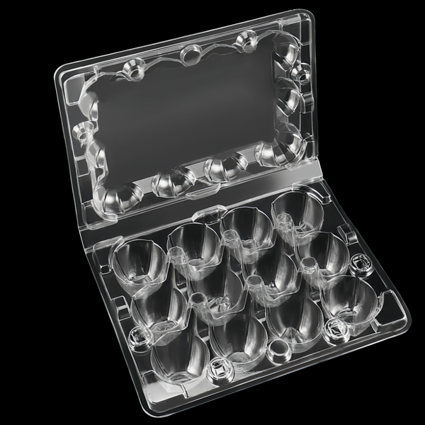 100 Pcs Quail Egg Cartons Square Dozen Egg Boxes 3x4 Holds 12 Count Thickened AU