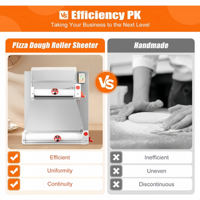 Electric Dough Roller Sheeter Pastry Pizza Maker Press Making Machine 4"-16"
