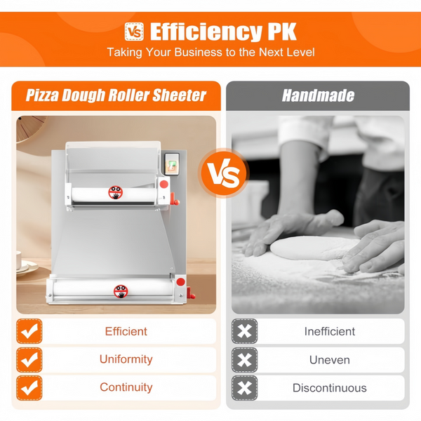 Electric Dough Roller Sheeter Pastry Pizza Maker Press Making Machine 4"-16"