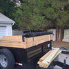 2-2.8m All Trucks Manual Dump Trailer Tarp Roller Manual Pull Tarp Roller Kit AU