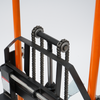200kg Manual Forklift Platform Stacker Walkie Stacker 900mm Adjustable Forks