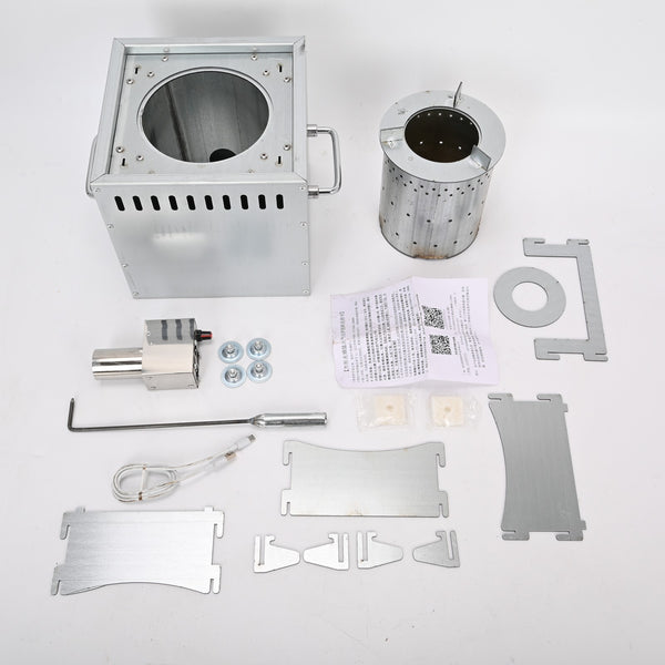 New Smokeless Burner Eco-friendly Stove Portable Heating Furnace Burning Tools