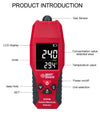 Portable CO Gas Detector Gas Detector Monoxide CO Gas Leak Alarm Detector