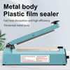 200/300/400mm Impulse Heat Sealer Plastic Bag Sealing Machine Metal Bag Sealer