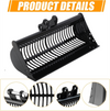 800mm Excavator Screening Bucket Soil Sieving Bucket with Pins for Small Digger
