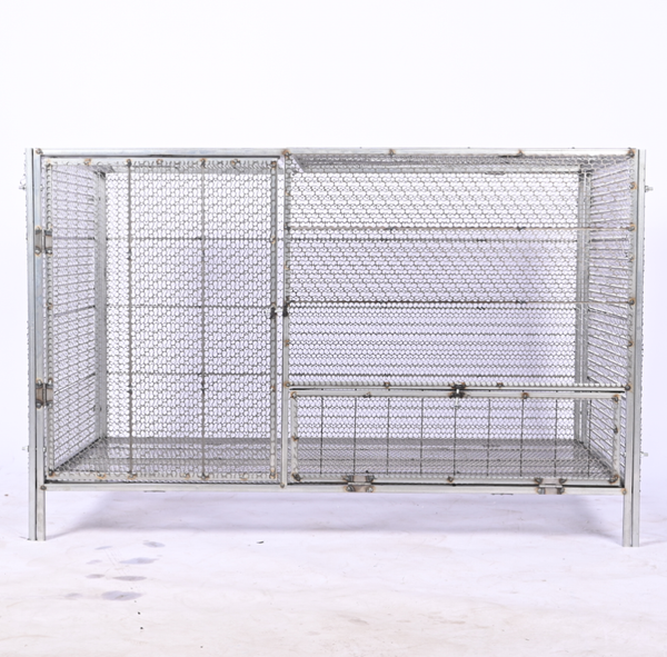 Poultry Cage Chicken Coop With Trough For Farming Breeding And Poultry Raising
