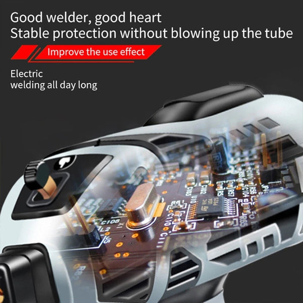 Handheld Welder Welding Machine Upgraded AC Electric Portable Digital Welder Gun