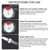 Dial Indicator Precision TLB Torque Wrench Cursor Spanner Wrench 1/2"  0-100N.m
