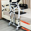 Lift Transfer Chair Patient Wheelchair+Assist Rise Lifter Hydraulic Lift Chair