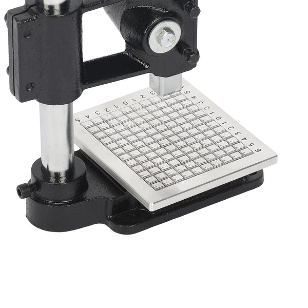 Manual Leather Hole Puncher for DIY Leather Craft Punching w/ Aluminum Plate AU