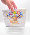 Premium Acrylic Display Case Pokemon Elite Trainer Box Booster Box Magnetic Lid