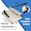 Premium Heavy Duty A4 To B7 Size Paper Cutter Card Guillotine Trimmer 400 Sheets