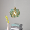 Pendant Light Vintage Light Fixtures With Glass Lampshade Modern Chandelier Lamp