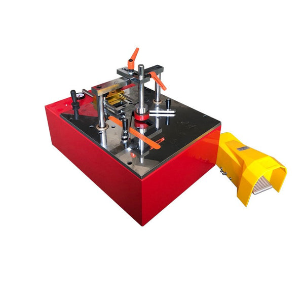 Pneumatic V Nailer Nail Picture Framing Frame Joiner Woodwork Foot Pedal Control