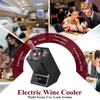 Portable Cooler Electronic Wine Chiller 5-18°C Single Bottle Temperature Control