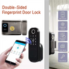 Double Side Fingerprint Lock Bluetooth Smart Door Lock Keyless Entry Lock AU