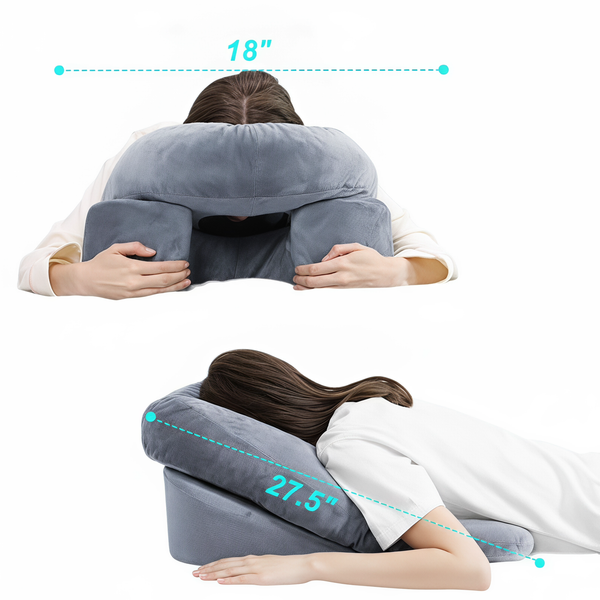 Face Down Pillow After BBL or Eye Surgery Small Face Fit Stomach Sleeping Pillow