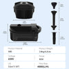 Pond Filter System ALL IN ONE 85W 4000LPH Pump Fountain Kit With 3 Fountain Head