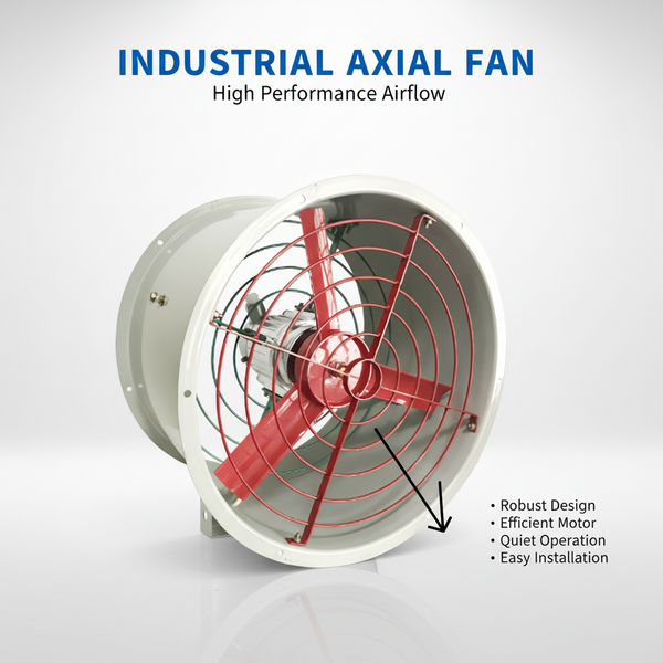 Explosion-proof Axial Flow Fan Durable Factory Fan 1450rpm Sturdy Exhaust Fan AU