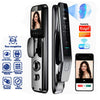 Smart Door Lock Video Voice Intercom Camera Fingerprint Unlock with 14 languages