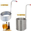 8M/15M 304 Wort Chiller Immerson Chiller Stainless Steel Brewing Tubing Coil