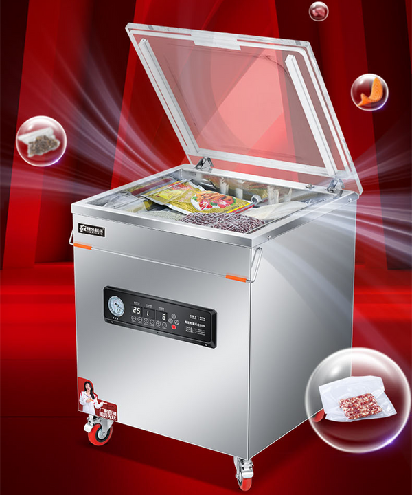 Heavy Duty Full Automatic Chamber Vacuum Sealer Machine Dry Wet Food Packing