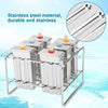 6pcs/10pcs Popsicle Molds Ice Lolly Mould Stainless Steel Ice Cream Holder Maker