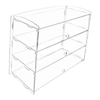 2/3 Tier Acrylic Display Case for Collectibles Figures Cupcake Dustproof Cabinet