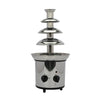 4 Tier Electric Chocolate Fountain Machine Stainless Steel for Chocolate Cheese