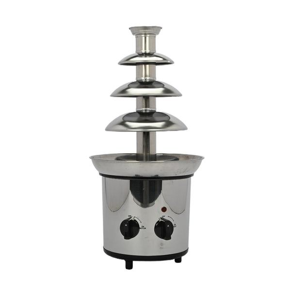 4 Tier Electric Chocolate Fountain Machine Stainless Steel for Chocolate Cheese