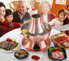 Chinese Charcoal Hotpot Cookware Hot Pot Copper Old Beijing Charcoal Pot