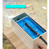 Stainless Steel Gravity Pond Filter Water Garden Fish Filter Filtration System