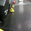 Diamond-Plate Rubber Flooring Roll 3mm Thick Garage Floor Mat 1*5M Anti-Slip