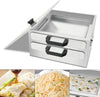 Cantonese Rice Noodle Rolls Machine,Double-layer Steamer Vermicelli Roll Steamer