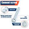M6x50mm Flanged Hex Head Bolts 1000pcs Flange Hexagon Screws Carbon Steel