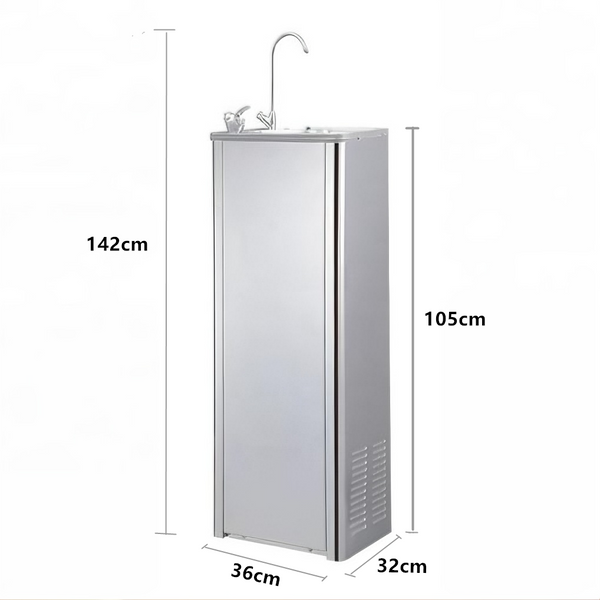5L Water Cooler Fountain W/Two-stage Filtration System Cooling Water Dispenser