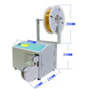 Automatic Bread Bag Twist Tie Machine Candy Tying Bag Sealing Packing Ribbon AU