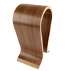 Wood Arch Headphone Stand Holder Hanger Walnut Earphone Headset Display Rack AU