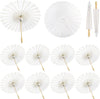 33 Inches Paper Umbrellas for Weddings DIY Painting Craft Decorative Umbrellas