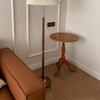 Wooden Round End Table  Round Wooden Coffee Table For Living Room Vintage Accent