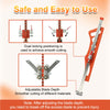 Foldable Drywall Cutter Drywall Cutting Tool Dual-Scale Gypsum Board Cutter