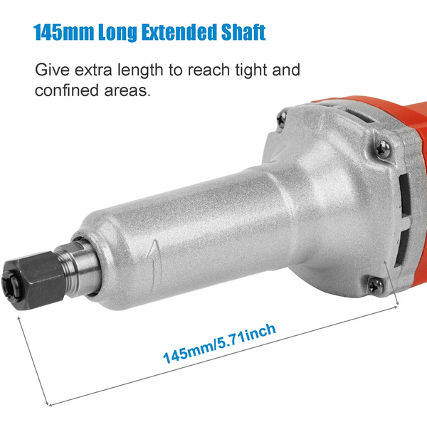 Electric Straight Die Grinder Tool for Grinding Polishing Deburring Welding AU